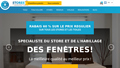 Détails : Store alterné pour décoration